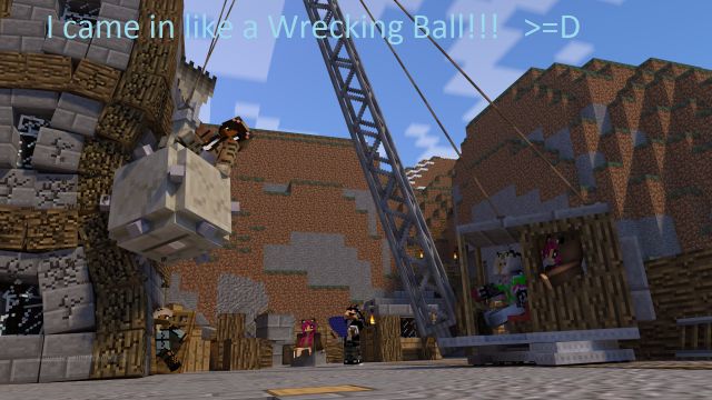 Came in like a wrecking ball!!!